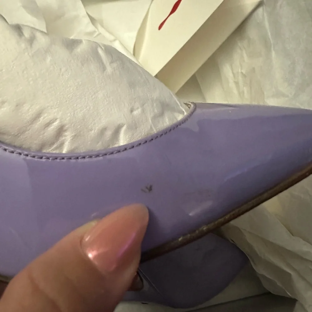 Pigalle Follies 100 Patent (color hortensia) - Picture 12 of 12